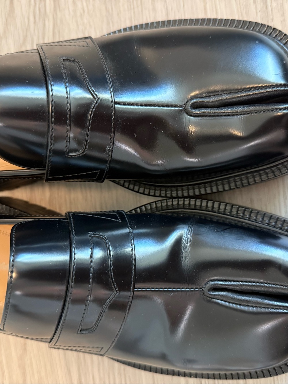 Maison Margiela Chunky Sole Tabi Loafers - Picture 4 of 12